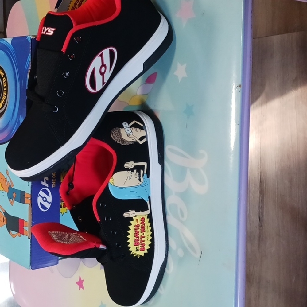(NWT) THE Original Heelys, Beavis, And Butthead, (MIKE JUDGE),Collectible (NIB)